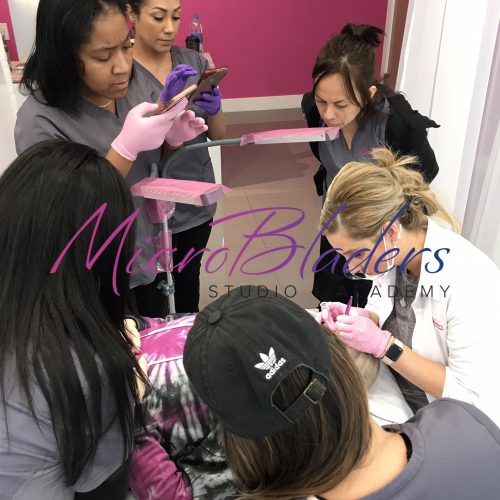 Microblading Apprentices Observation with Danielle at MicroBladers Las Vegas