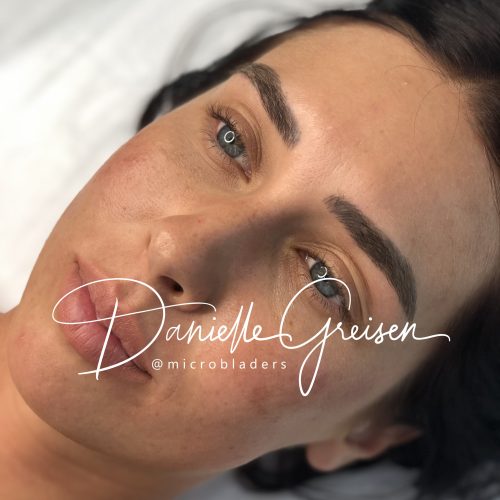 Microblading Eyebrows by Danielle at MicroBladers Las Vegas