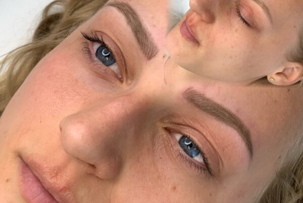 Before and After Combo Microblading